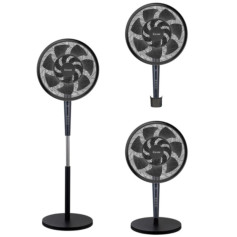 VENTILADOR KENDAL KVP-TURBO3 3X1 - ASPAS DOBLES 14' - 55W - 1
