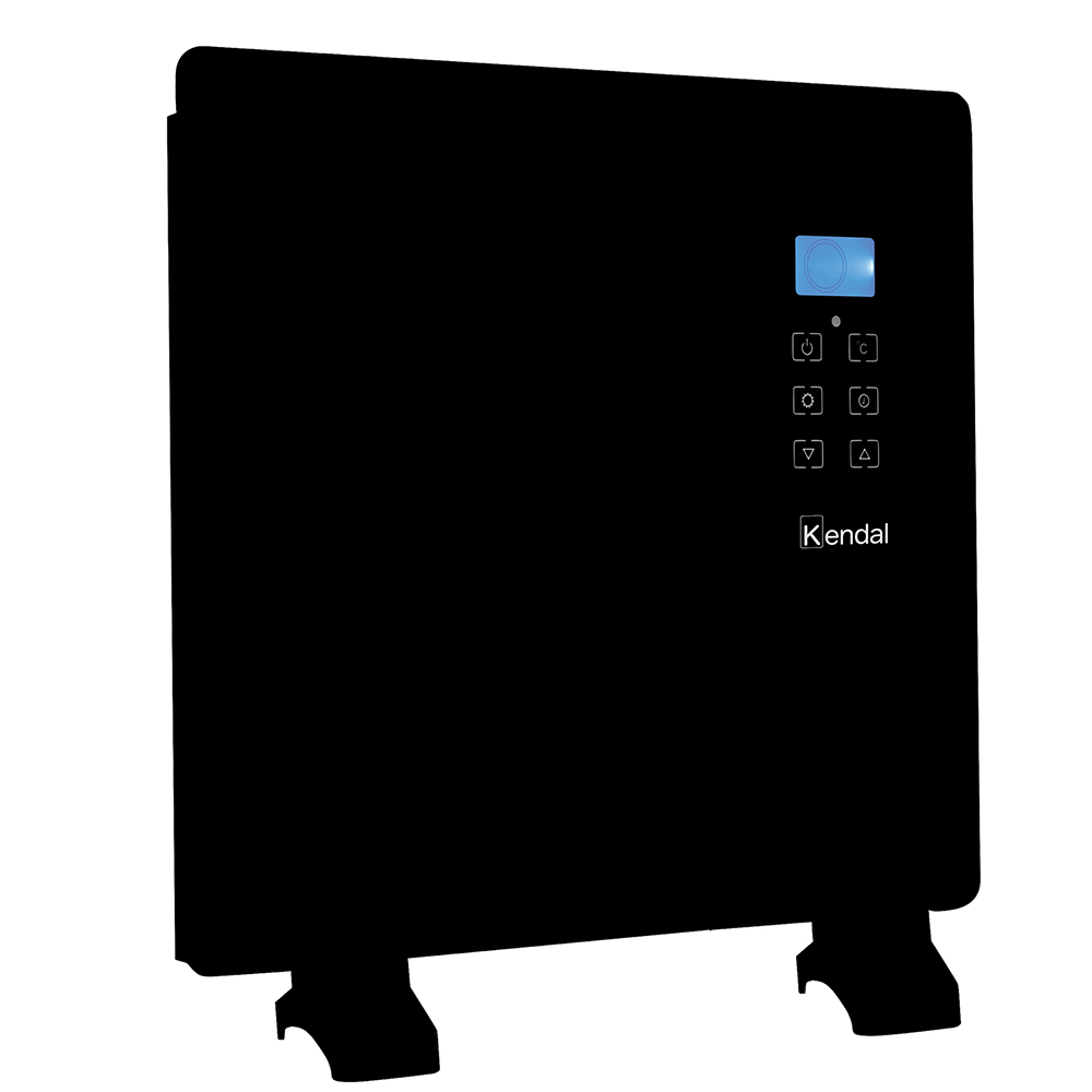 PANEL CONVECTOR ELÉCTRICO VIDRIO KENDAL 1000W CONTROL DIGITAL CALEFACCIÓN SILENCIOSA - 2