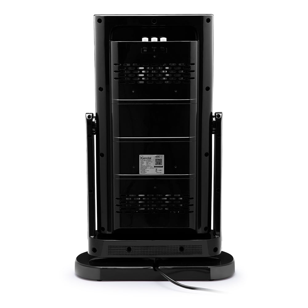 ESTUFA ELÉCTRICA FIBRA DE CARBONO NEGRA KENDAL POTENCIA 900W CALEFACCIÓN RÁPIDA - 3