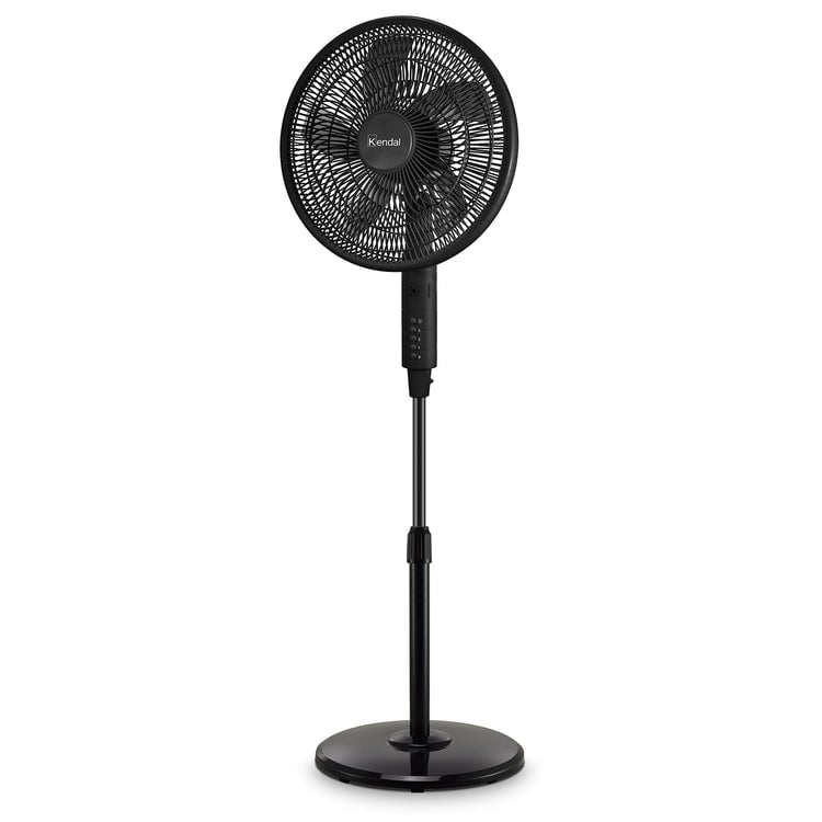 VENTILADOR PEDESTAL KVP-INSECTOFF NEGRO 16' - 1