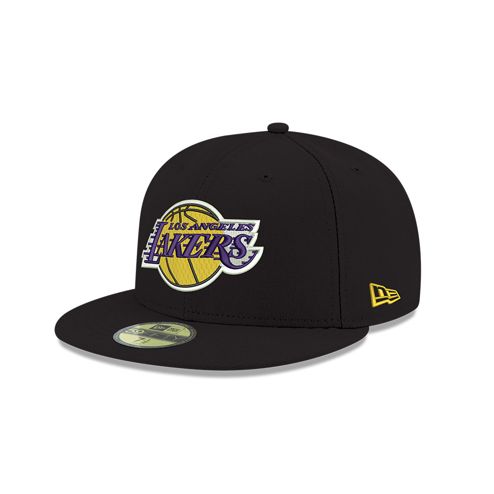 GORRA LOS ANGELES LAKERS NBA 59FIFTY BLACK - 1