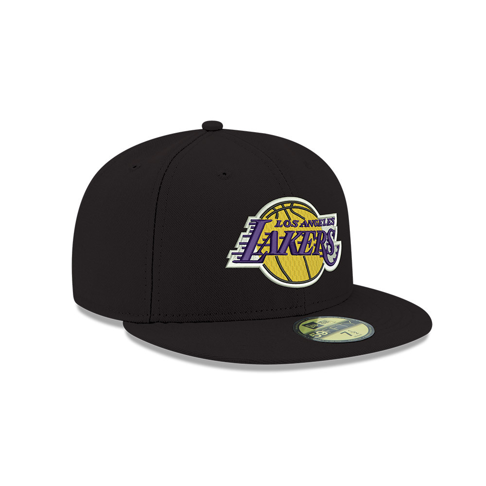 GORRA LOS ANGELES LAKERS NBA 59FIFTY BLACK - 2