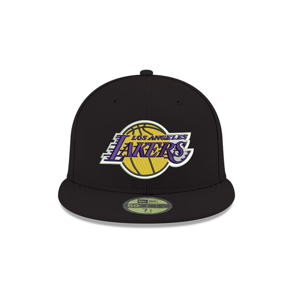 GORRA LOS ANGELES LAKERS NBA 59FIFTY BLACK - 4