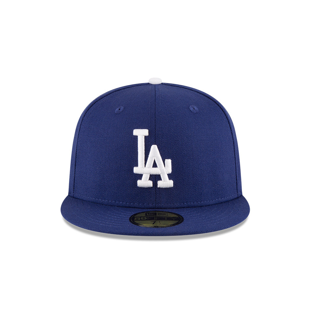 GORRA LOS ANGELES DODGERS MLB 59FIFTY WS WOOL BLUE - 3