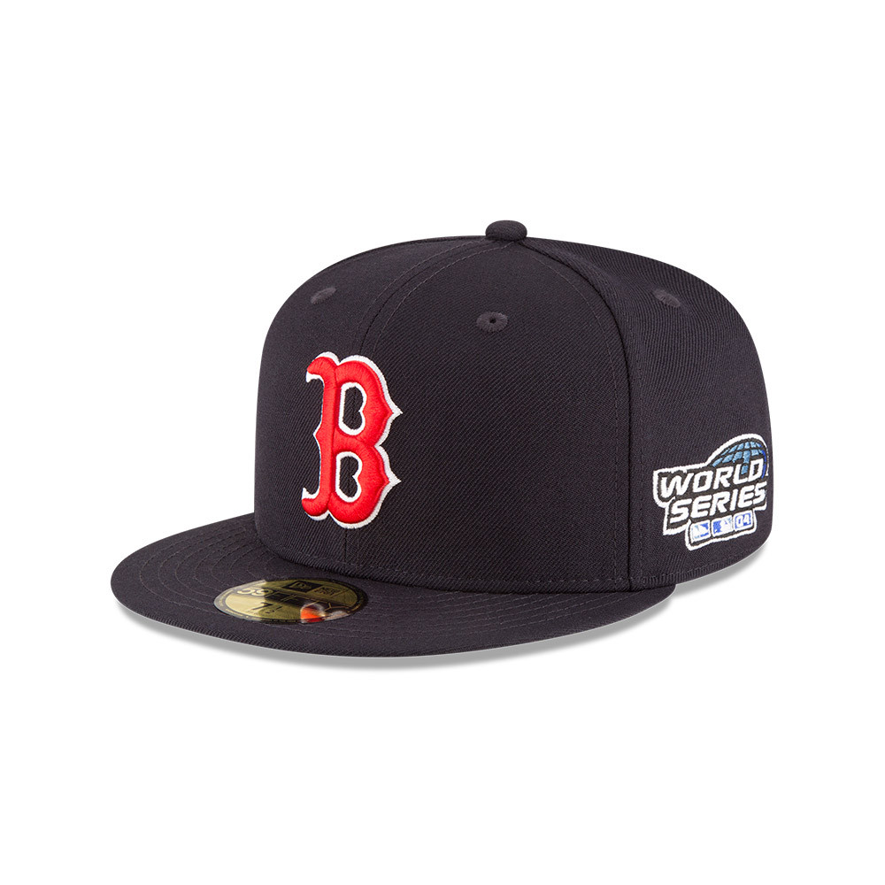 GORRA BOSTON RED SOX MLB 59FIFTY WS WOOL AZUL - 1