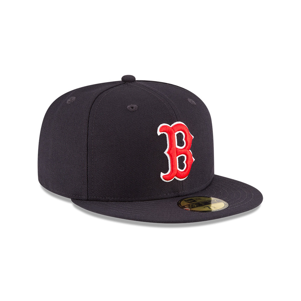 GORRA BOSTON RED SOX MLB 59FIFTY WS WOOL AZUL - 2