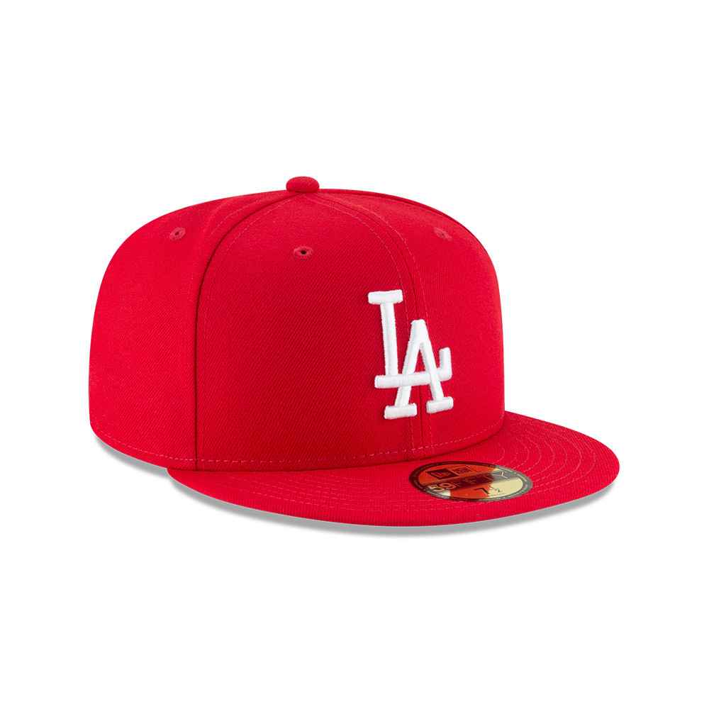 GORRA LOS ANGELES DODGERS MLB 59FIFTY DARK RED - 2