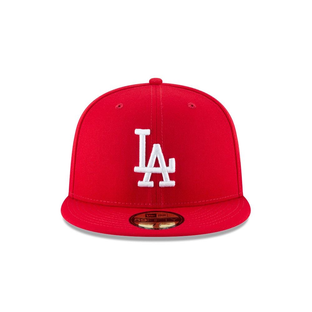 GORRA LOS ANGELES DODGERS MLB 59FIFTY DARK RED - 3