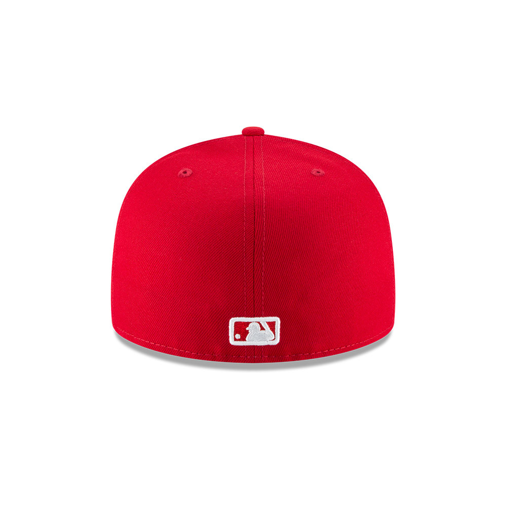 GORRA LOS ANGELES DODGERS MLB 59FIFTY DARK RED - 4