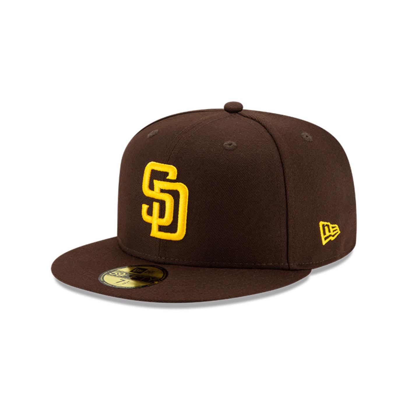 GORRA SAN DIEGO PADRES MLB 59FIFTHY DARK BROWN - 1