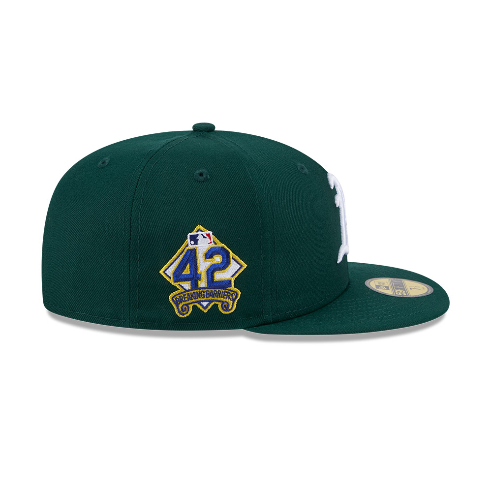 GORRA 59FIFTY MLB OAKLAND ATHLETICS JACKIE ROBINSON GREEN - 4