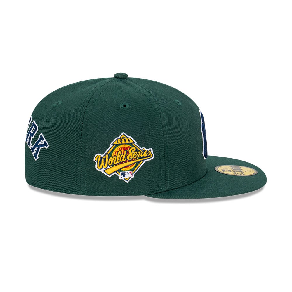 GORRA 59FIFTY MLB  NEW YORK YANKEES NYC PACK DARK GREEN - 7