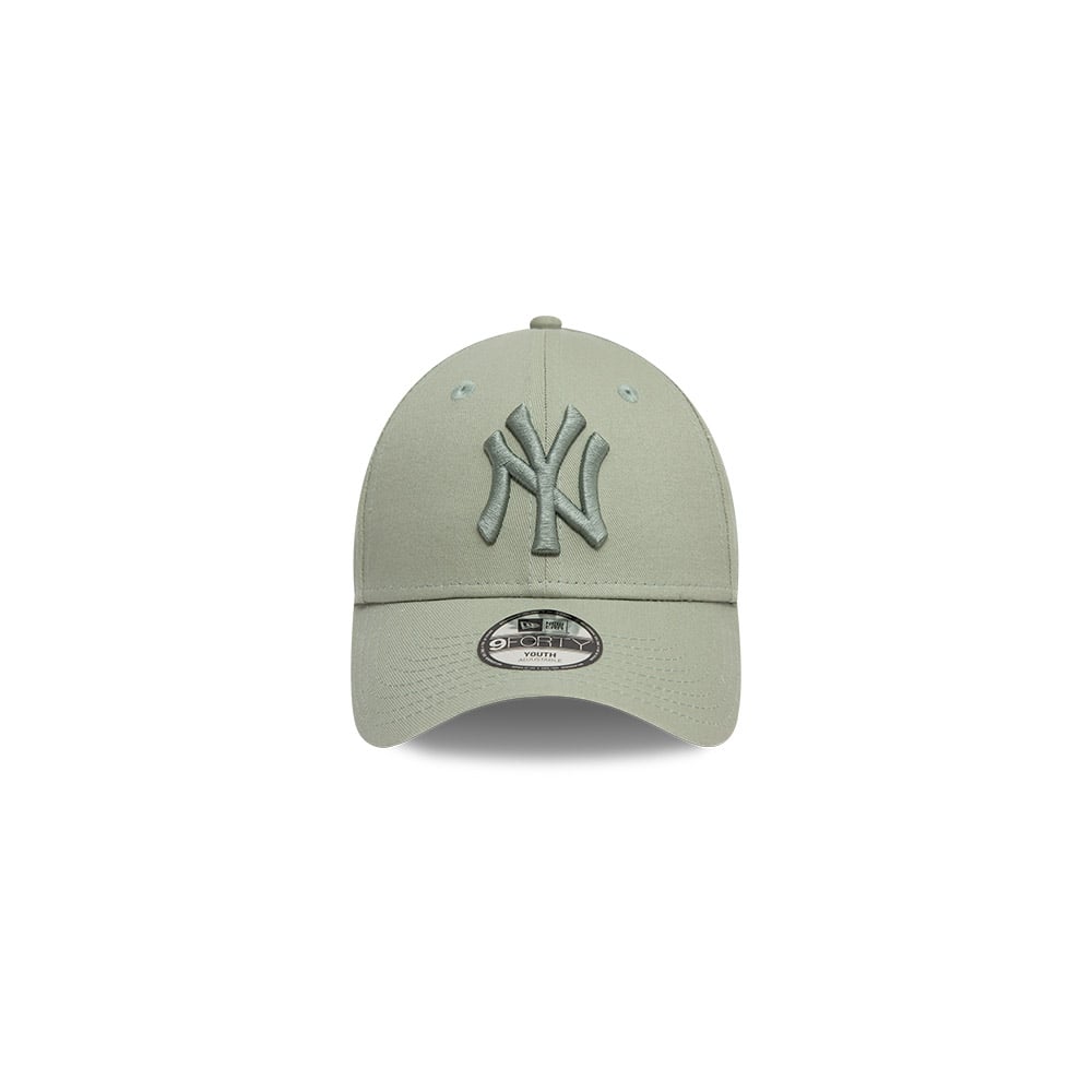 GORRA 9FORTY MLB  NY YANKEES LEAGUE ESSENTIALS GREEN PSTL - 3