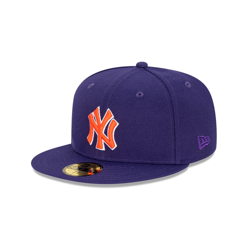 GORRA 59FIFTY MLB NEW YORK YANKEES NYC PACK PURPLE - 1