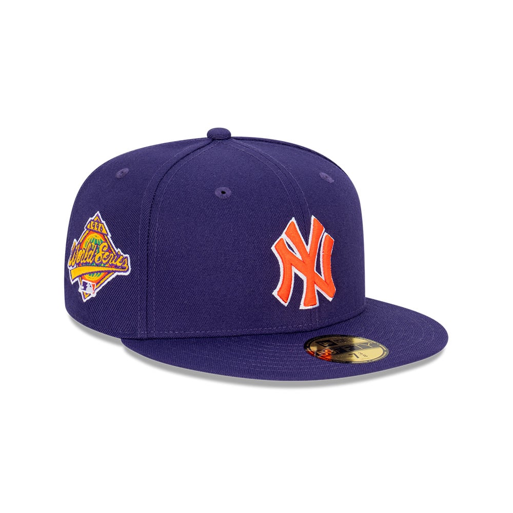 GORRA 59FIFTY MLB NEW YORK YANKEES NYC PACK PURPLE - 2