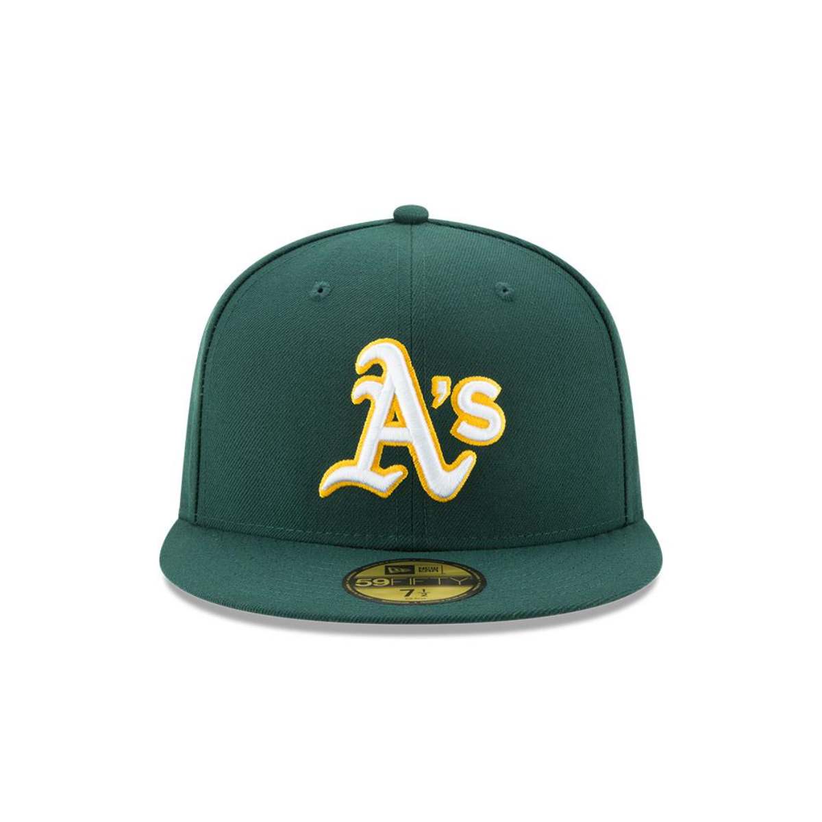 GORRA 59FIFTY MLB OAKLAND ATHLETICS MLB ACPERF DARK GREEN - 3