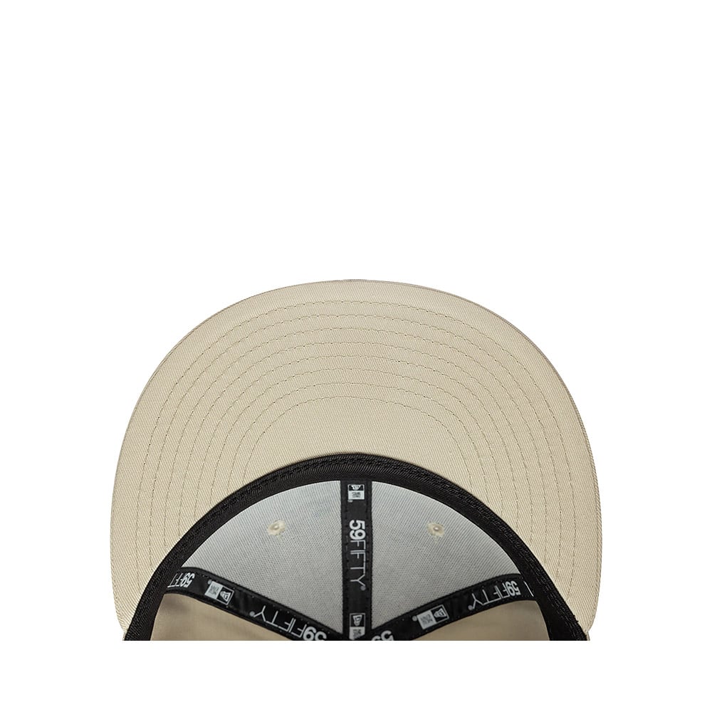 GORRA 59FIFTY MLB NEW YORK YANKEES MLB FLORAL LIGHT BEIGE - 6
