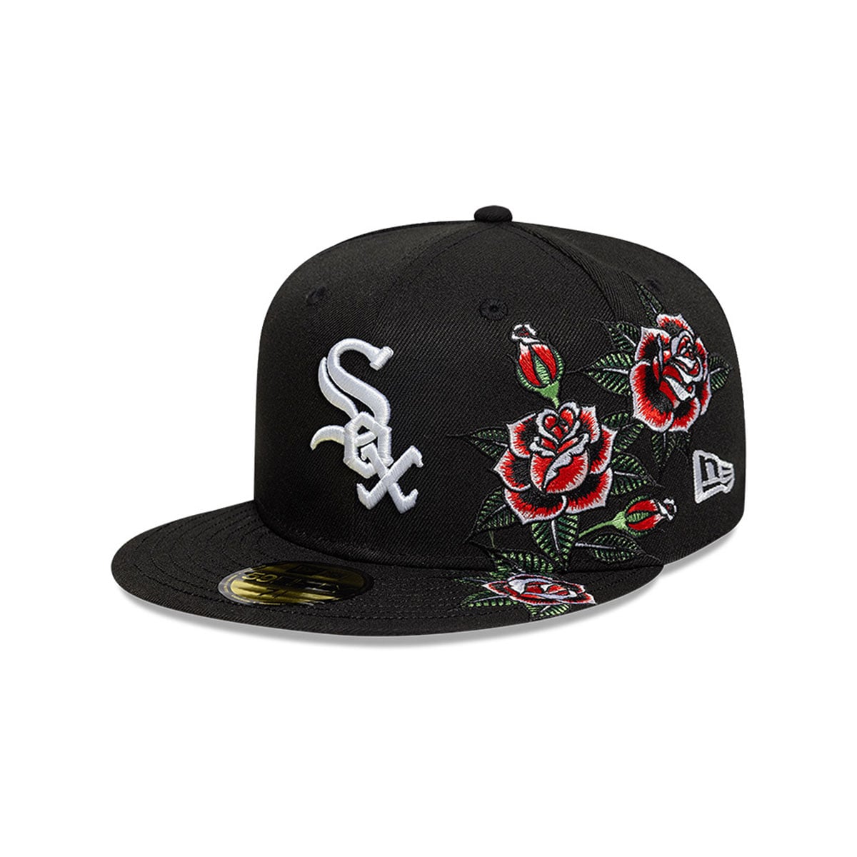 GORRA 59FIFTY MLB CHICAGO WHITE SOX FLORAL BLACK - 1