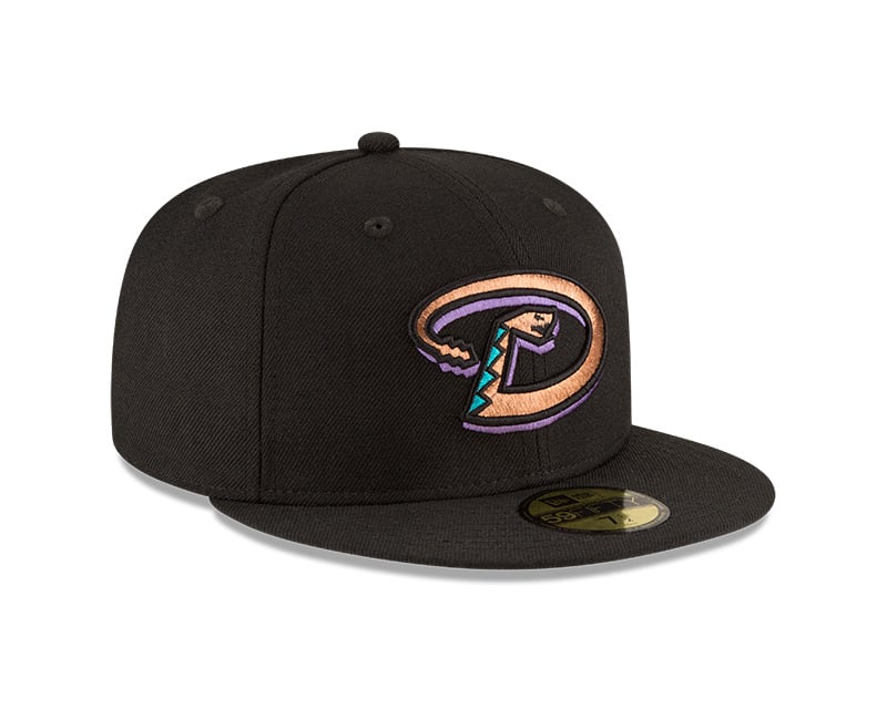 GORRA 59FIFTY MLB ARIZONA DIAMONDBACKS MLB WS WOOL BLACK - 1