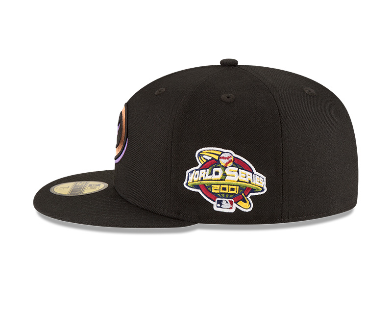 GORRA 59FIFTY MLB ARIZONA DIAMONDBACKS MLB WS WOOL BLACK - 4