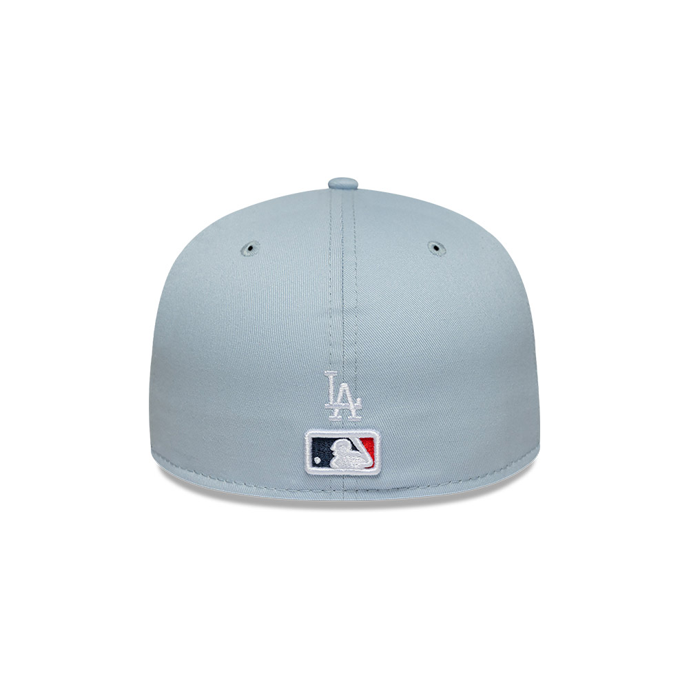 GORRA 59FIFTY MLB LOS ANGELES DODGERS MLB FLORAL PASTEL AZUL - 7