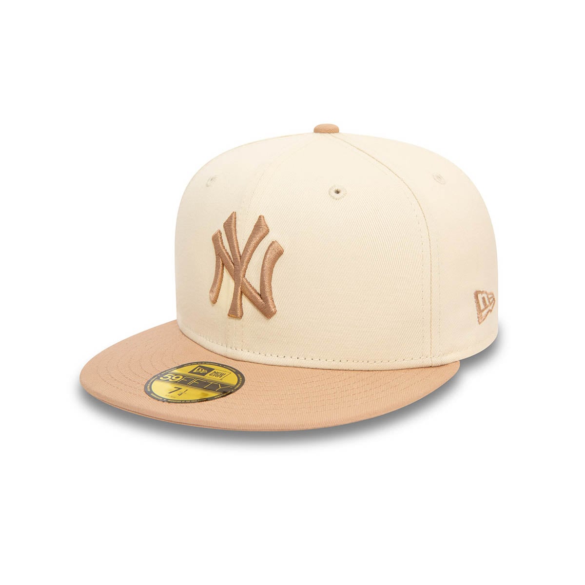 GORRA 59FIFTY MLB NEW YORK YANKEES COLOR BLOCK BEIGE - 1