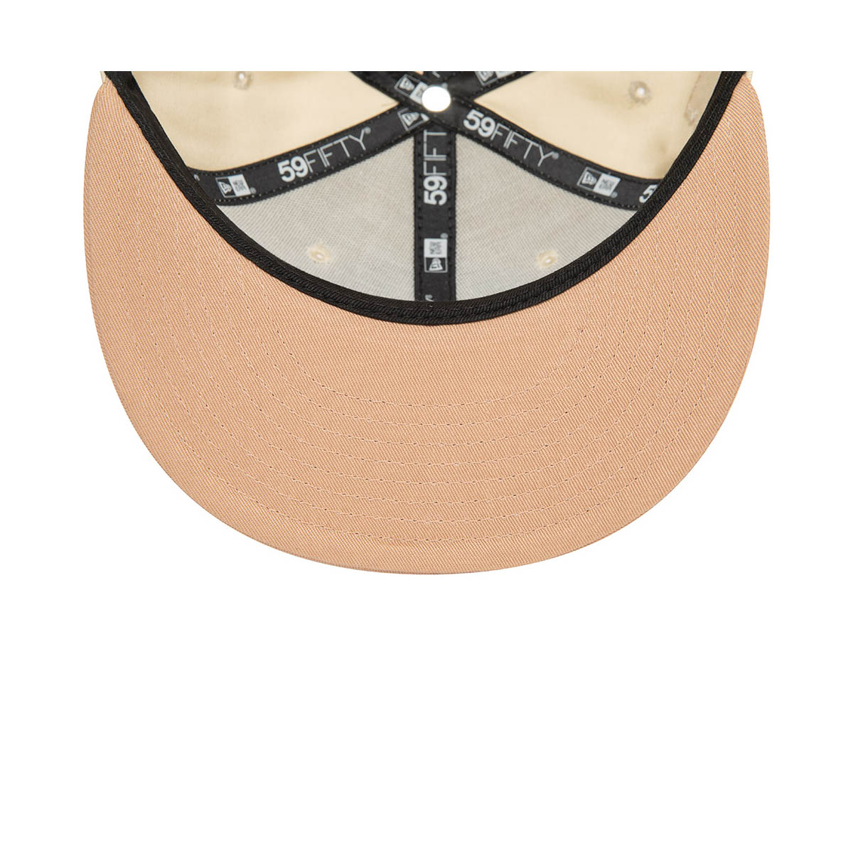 GORRA 59FIFTY MLB NEW YORK YANKEES COLOR BLOCK BEIGE - 6