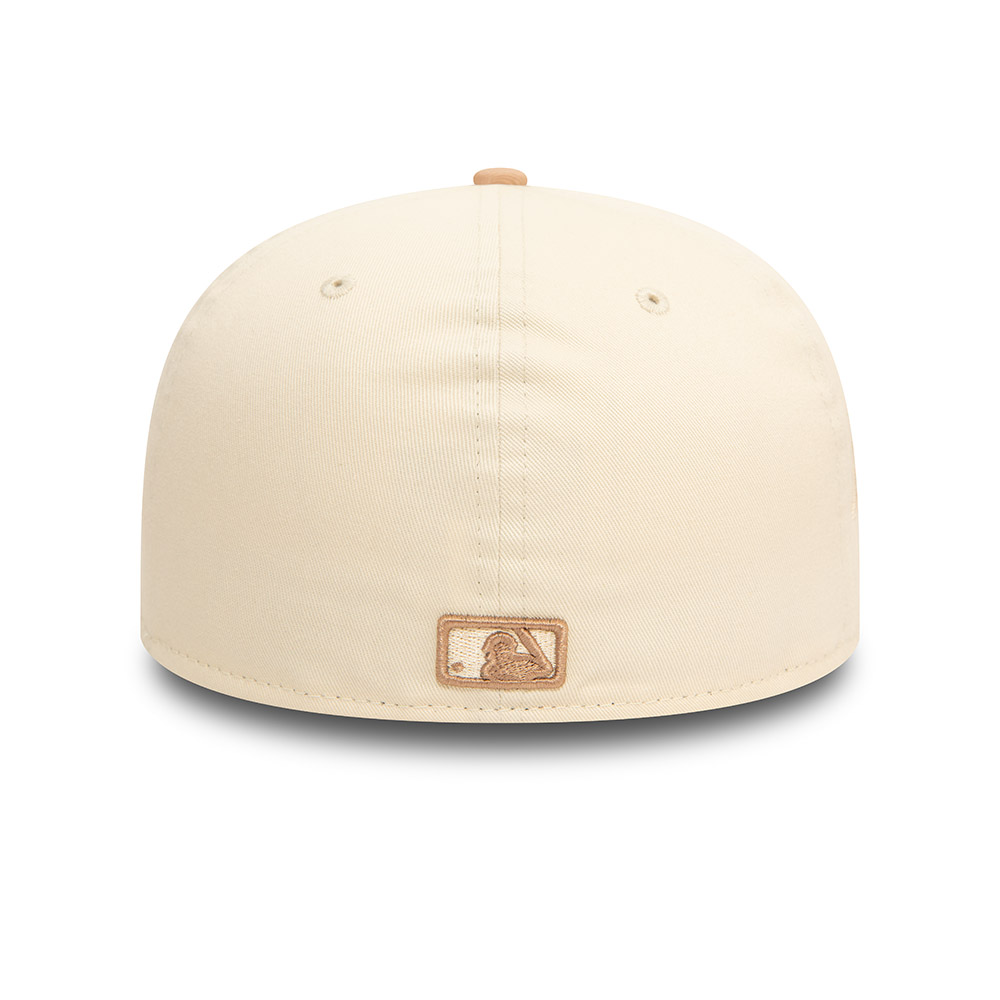 GORRA 59FIFTY MLB NEW YORK YANKEES COLOR BLOCK BEIGE - 9