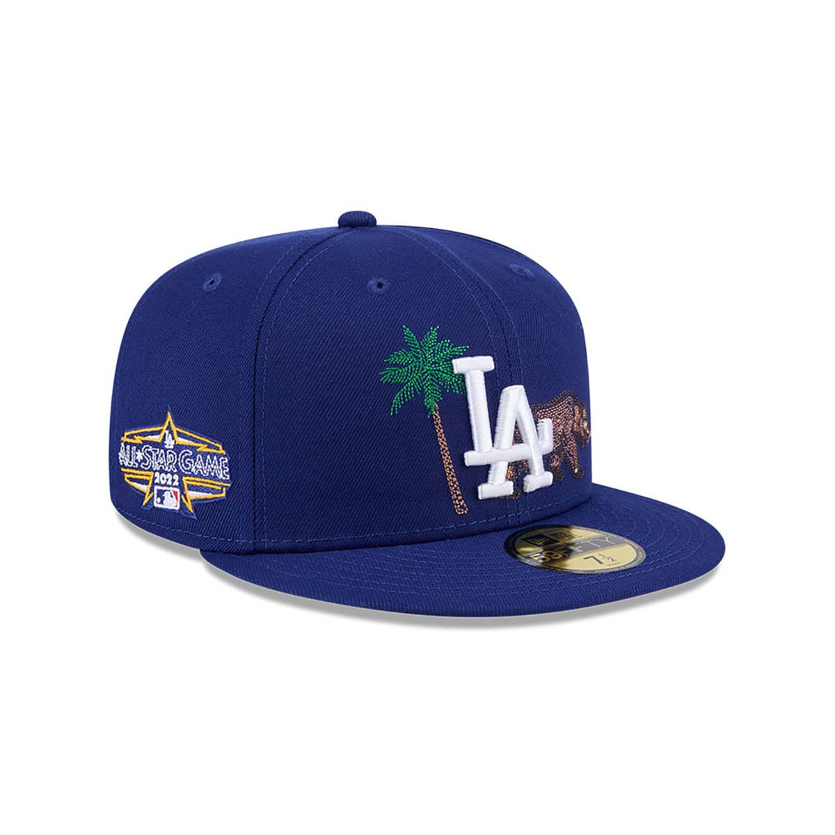 GORRA 59FIFTY MLB  LOS ANGELES DODGERS STATE STITCH DK BLUE - 1