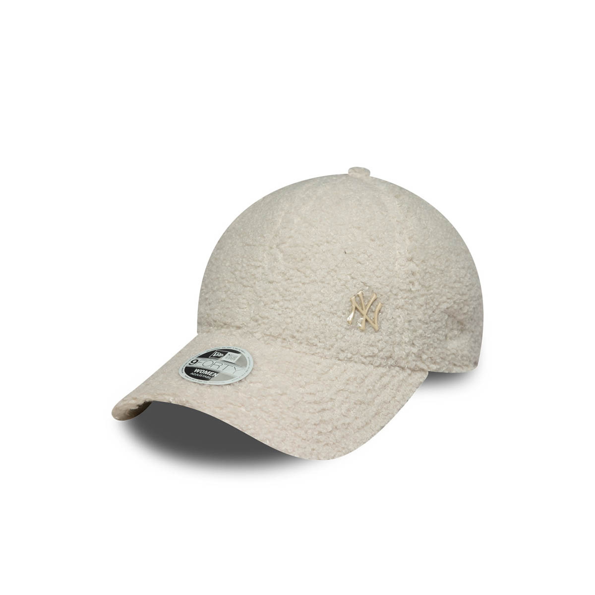 GORRA 9FORTY MLB NEW YORK YANKEES BORG LIGHT BEIGE - 1
