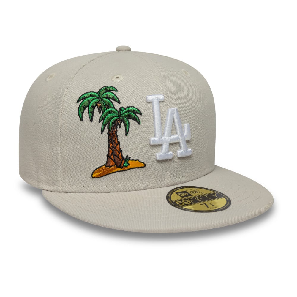 GORRA 59FIFTY MLB LOS ANGELES DODGERS FOOD ICON BEIGE - 1