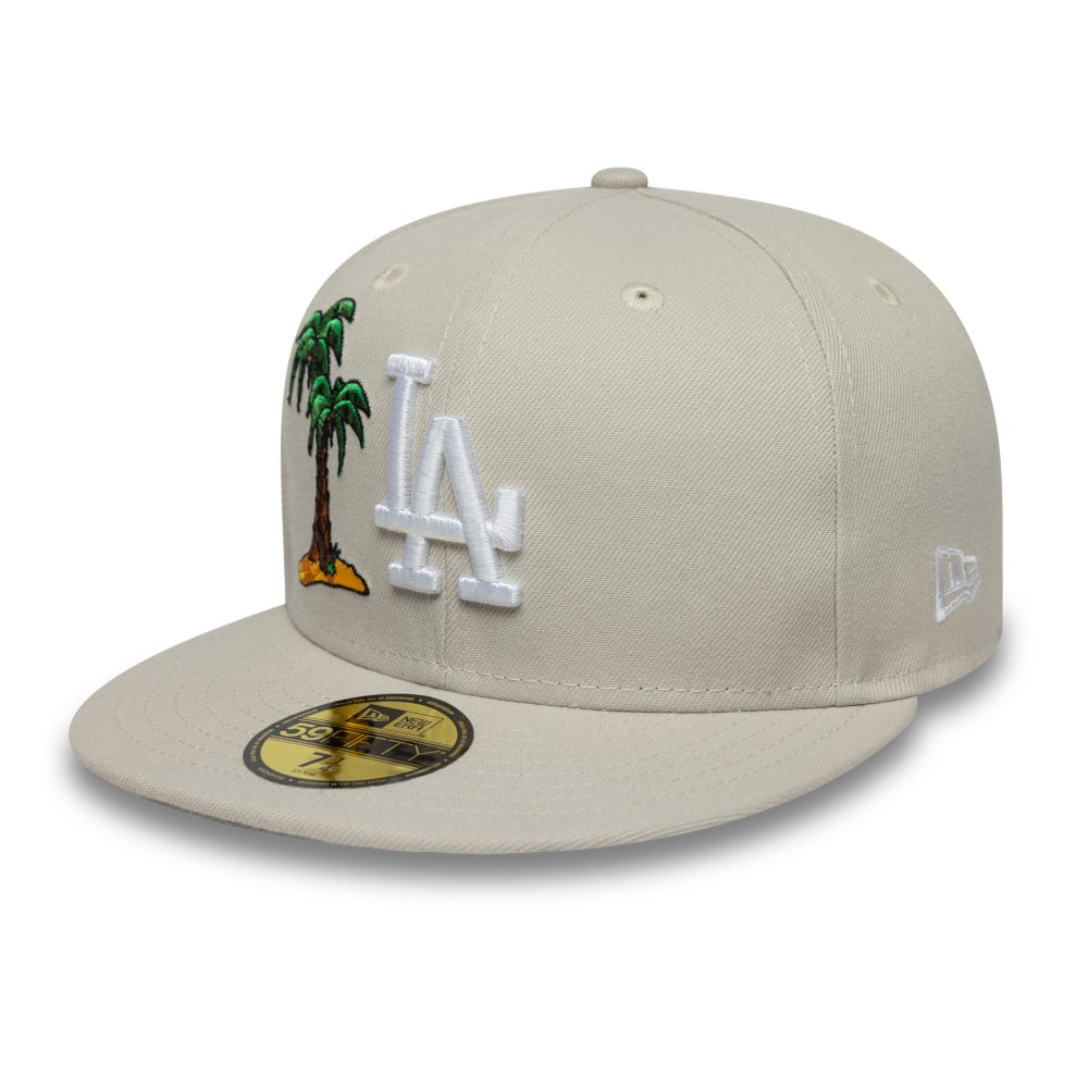 GORRA 59FIFTY MLB LOS ANGELES DODGERS FOOD ICON BEIGE - 3