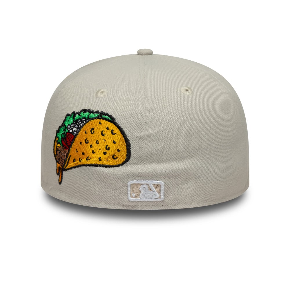 GORRA 59FIFTY MLB LOS ANGELES DODGERS FOOD ICON BEIGE - 4