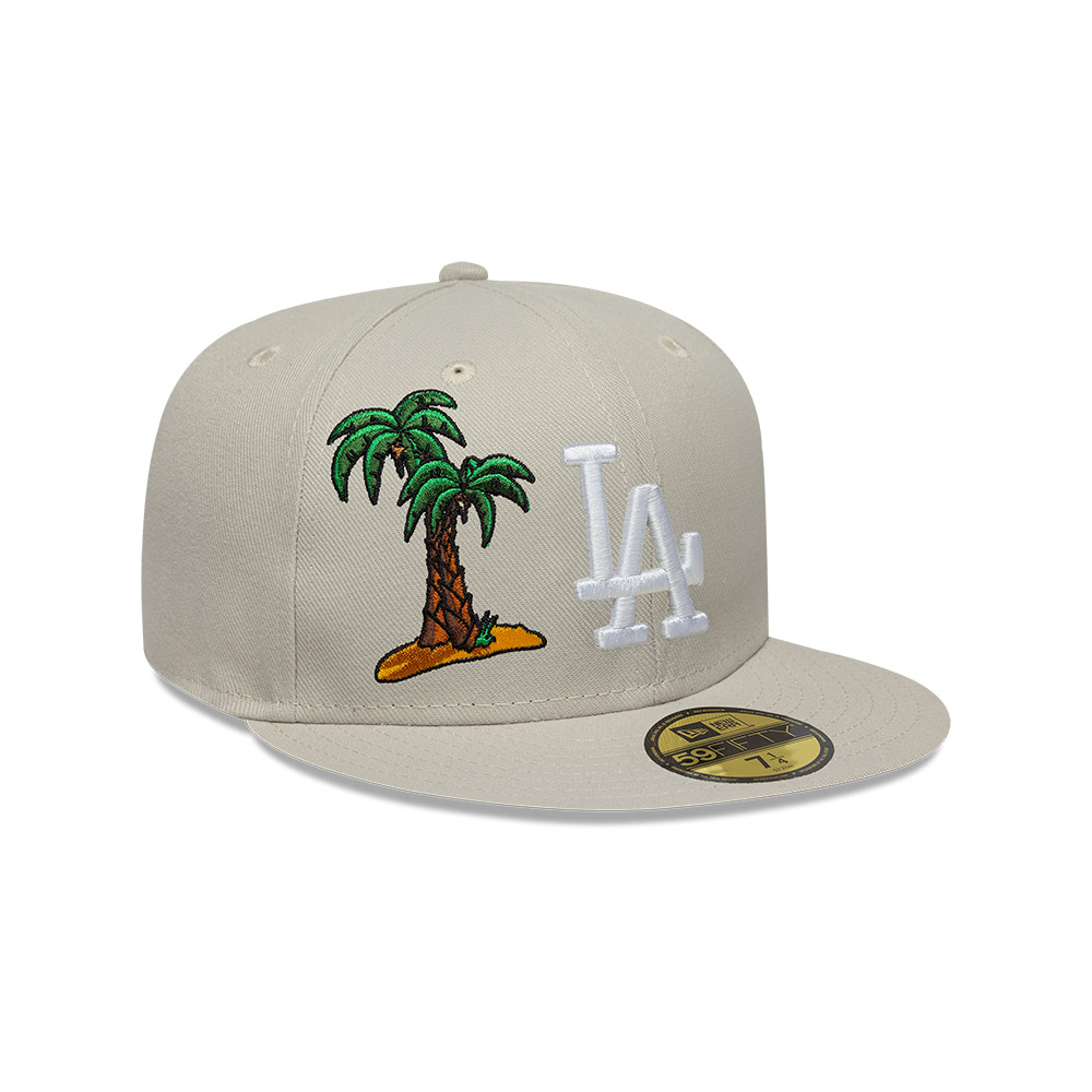 GORRA 59FIFTY MLB LOS ANGELES DODGERS FOOD ICON BEIGE - 6