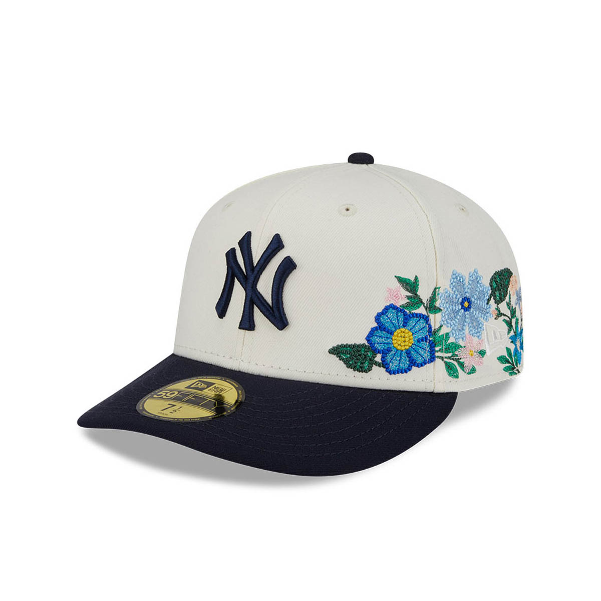 GORRA 59FIFTY MLB  NEW YORK YANKEES TONAL FLORALS NAVY - 1