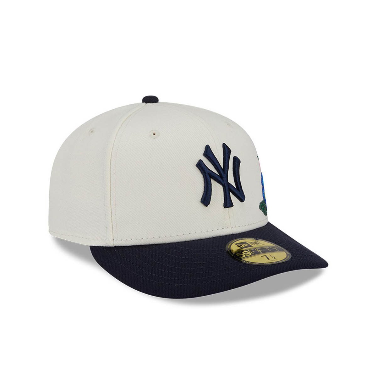 GORRA 59FIFTY MLB  NEW YORK YANKEES TONAL FLORALS NAVY - 2