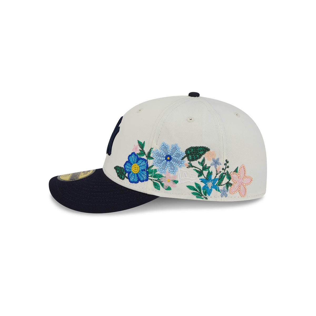 GORRA 59FIFTY MLB  NEW YORK YANKEES TONAL FLORALS NAVY - 5