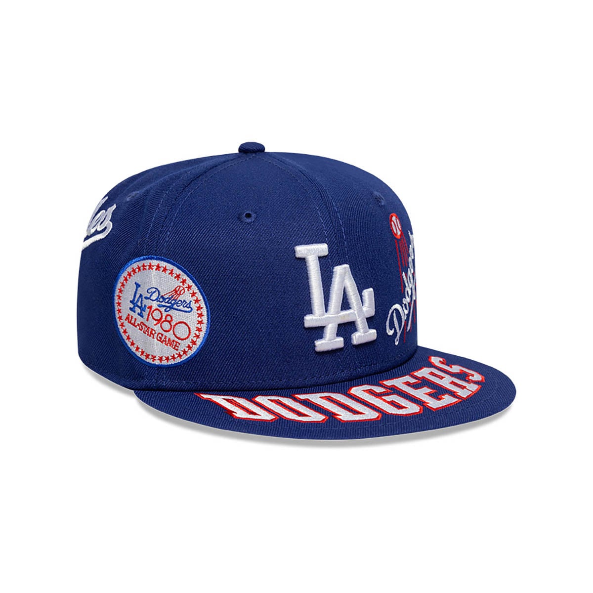GORRA 59FIFTY MLB LOS ANGELES DODGERS ALL OVER DK BLUE - 2