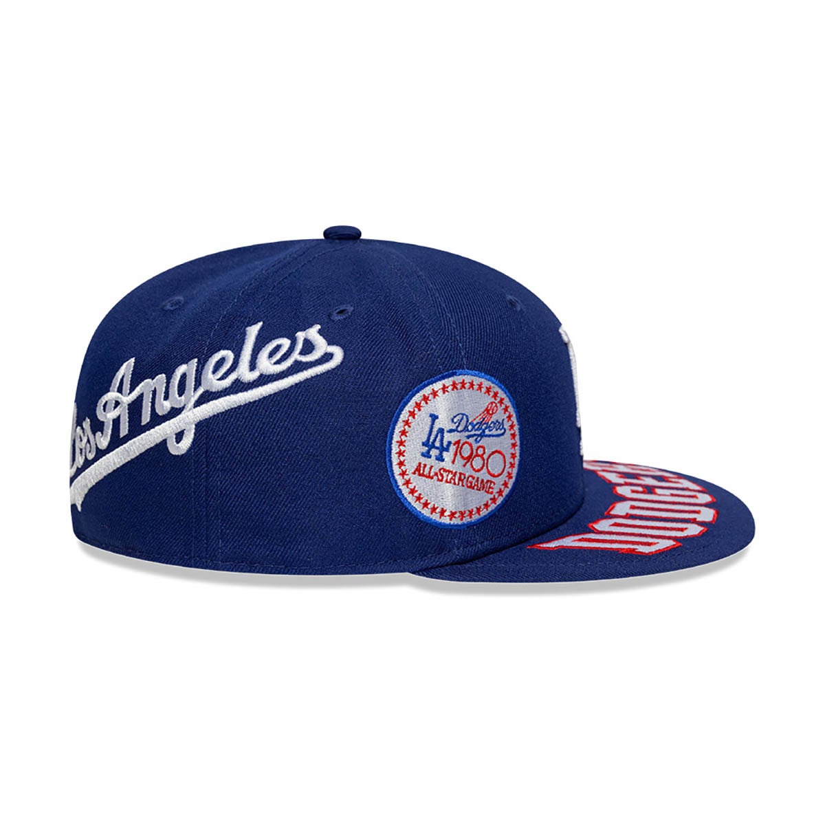 GORRA 59FIFTY MLB LOS ANGELES DODGERS ALL OVER DK BLUE - 5
