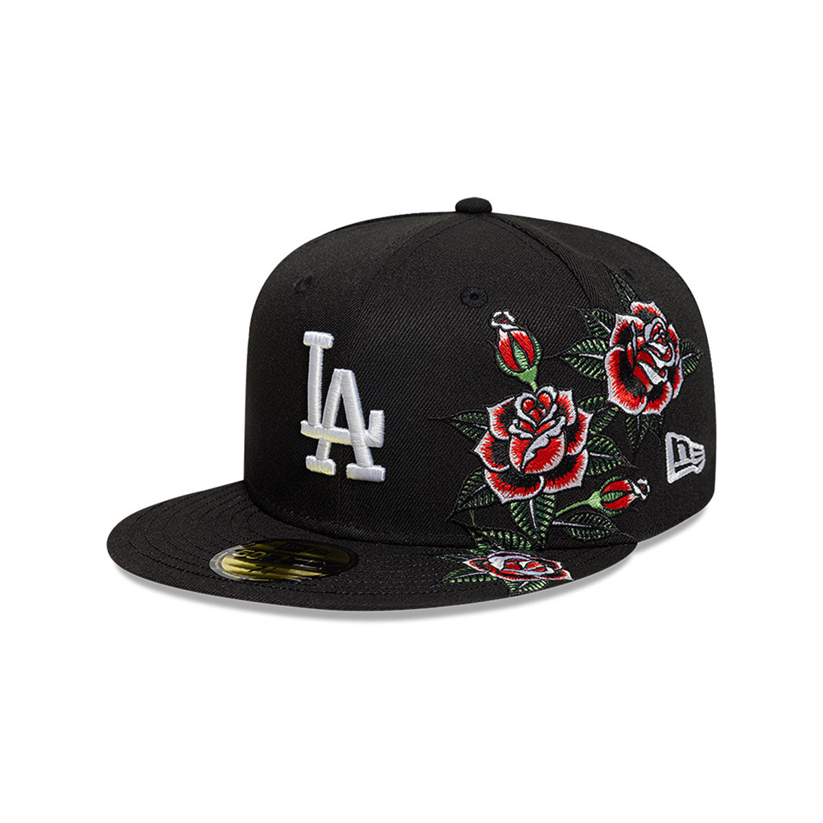 GORRA 59FIFTY MLB LOS ANGELES DODGERS FLORAL BLACK - 1