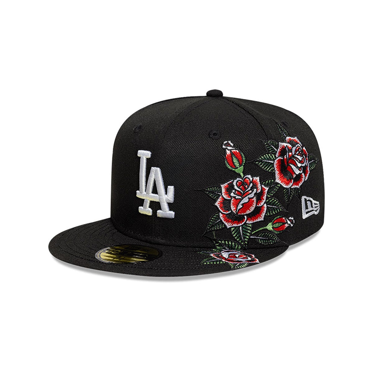 GORRA 59FIFTY MLB LOS ANGELES DODGERS FLORAL BLACK - 1