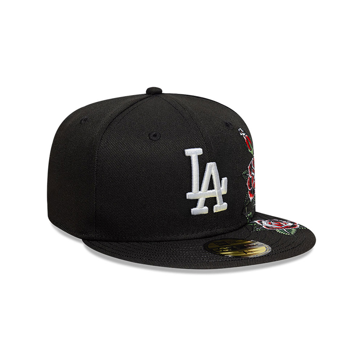 GORRA 59FIFTY MLB LOS ANGELES DODGERS FLORAL BLACK - 2