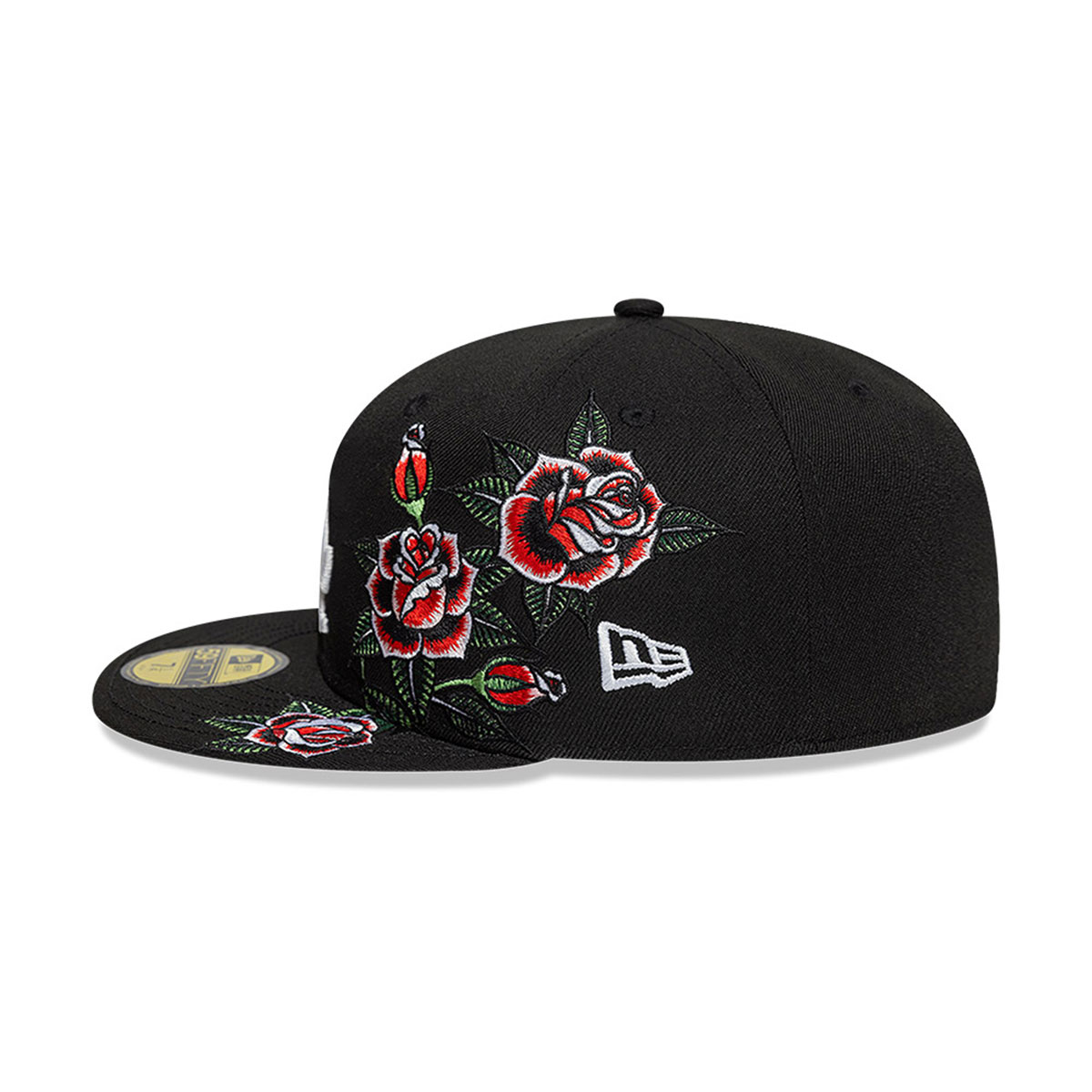 GORRA 59FIFTY MLB LOS ANGELES DODGERS FLORAL BLACK - 5