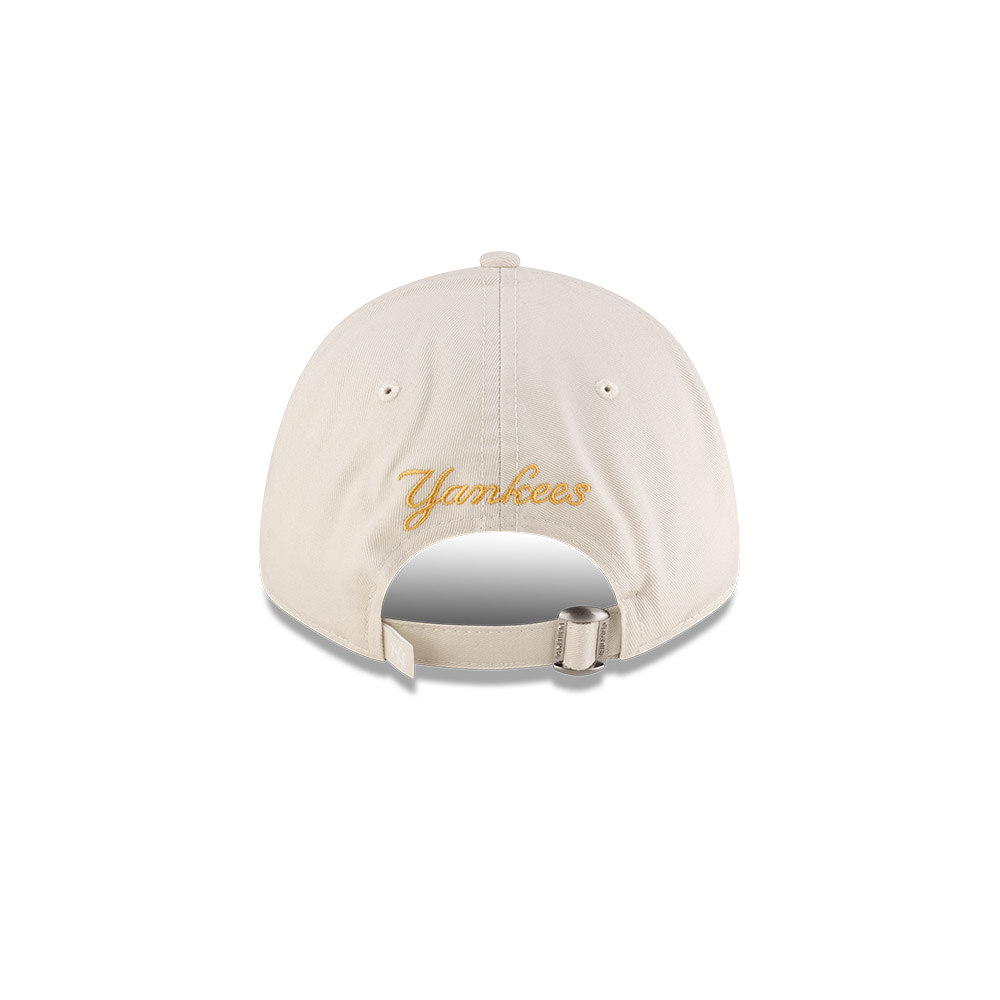GORRA 9FORTY MLB NEW YORK YANKEES FLORAL LIGHT BEIGE - 6