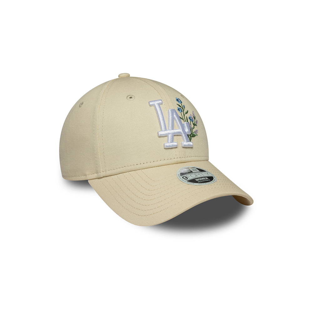 GORRA 9FORTY MLB LOS ANGELES DODGERS FLORAL LIGHT BEIGE - 3