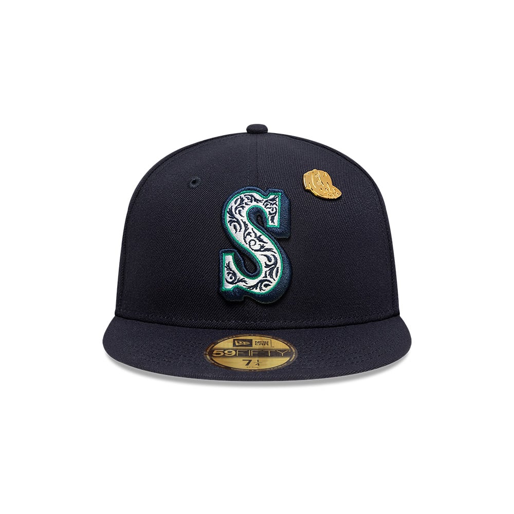 GORRA 59FIFTY MLB SEATTLE MARINERS COOPS SEASONAL NAVY - 3