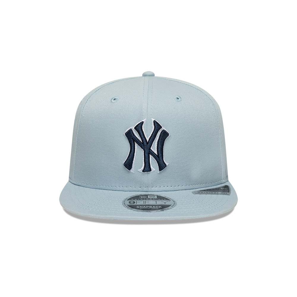 GORRA 9FIFTY MLB NEW YORK YANKEES WS PATCH PASTEL BLUE - 3