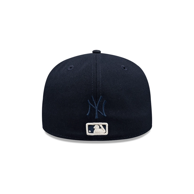 GORRA 59FIFTY MLB  NEW YORK YANKEES FLORAL INFILLED NAVY - 4