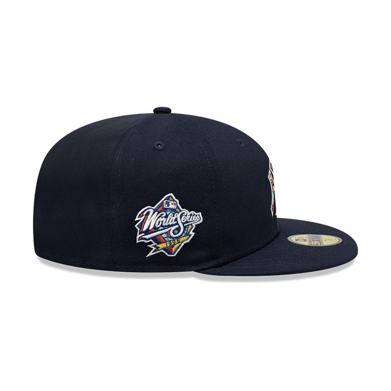 GORRA 59FIFTY MLB  NEW YORK YANKEES FLORAL INFILLED NAVY - 5
