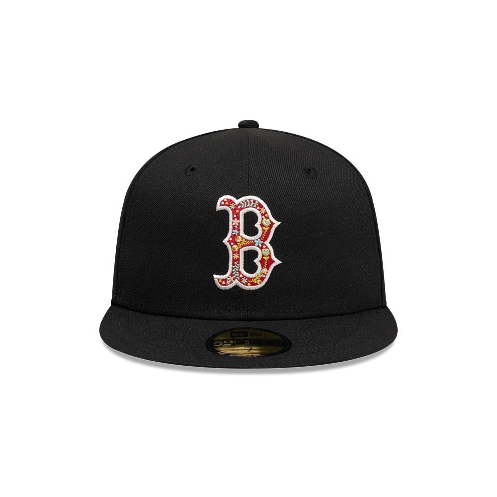GORRA 59FIFTY MLB  BOSTON RED SOX FLORAL INFILLED BLACK - 3